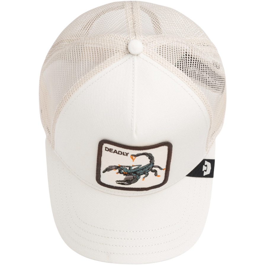 2026 Goorin Bros Deadly Scorpion Trucker 101-3001 - Creme